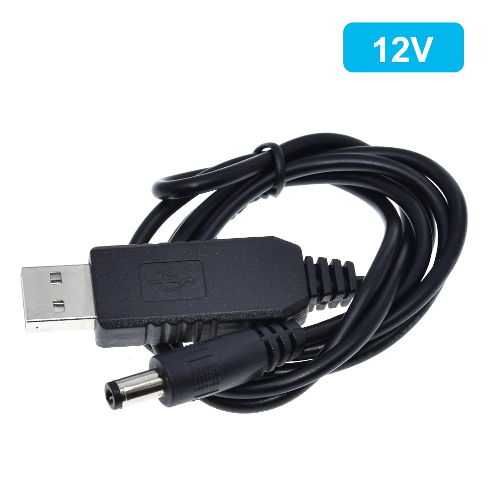 Кабель з перетворювачем напруги USB DC 5V->12V