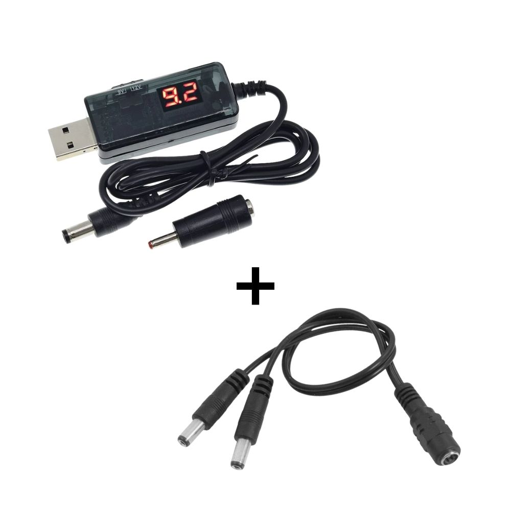 Комплект кабелів для живлення ONU та роутера