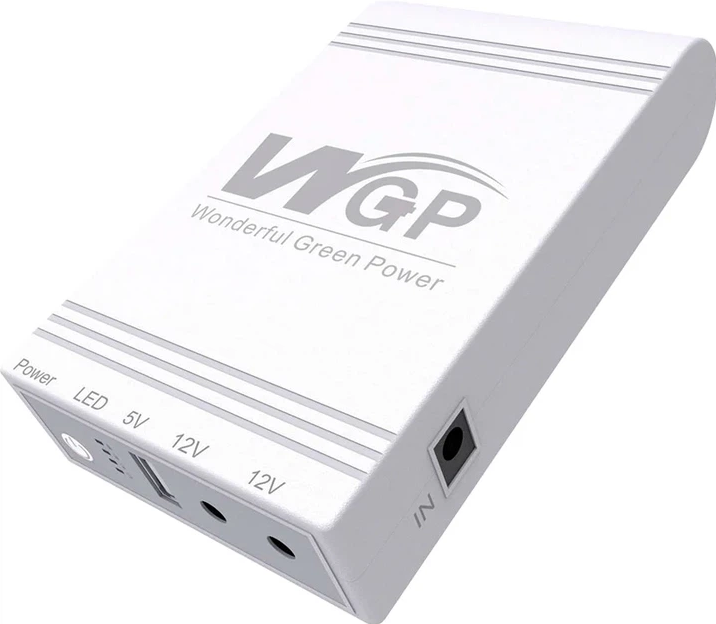 ДБЖ для маршрутизатора WGP UPS103C 16000mAh 5V/9V/12V Li-ion